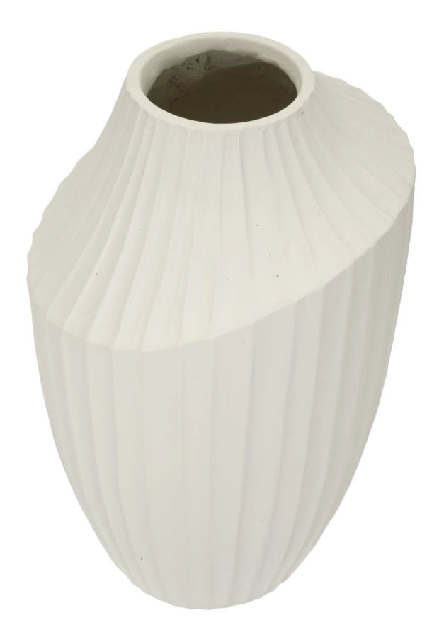 Vaso Ice Ø22,5x38 cm in Mgo Crema