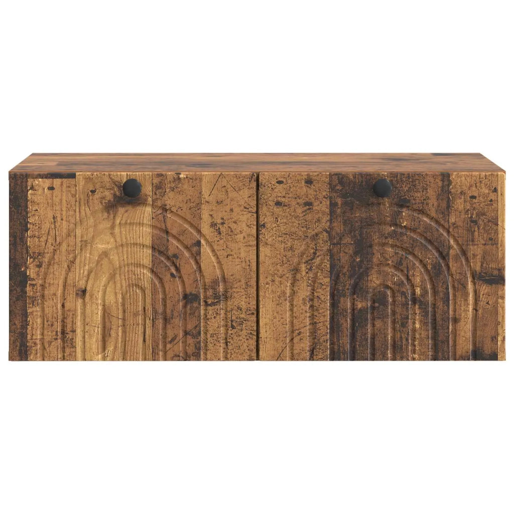 Mobile Porta TV da Muro Legno antico 78,5 x 41 x 30 cm 898183
