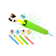Trade Shop - Pistola Acqua Foam 38 Cm Con Personaggi Gioco Estivo Bambini Mare Piscina -