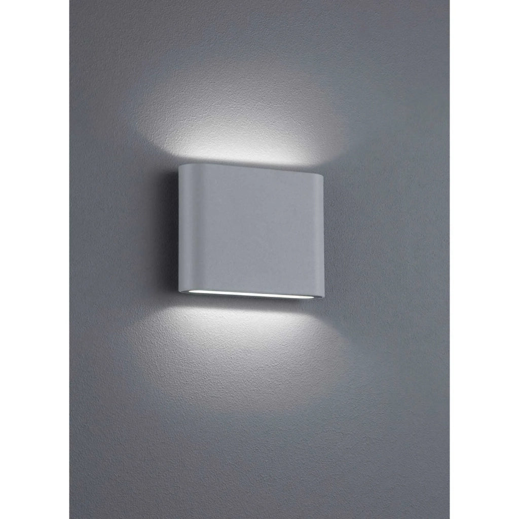 LÚZETE - APPLIQUE LED ALL'ESTERNO TUERIS 2X2,5 W 3000K TITANIO