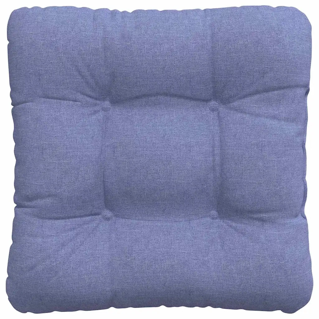 Cuscini per Seduta 4 pcs Blu jeans 40 x 40 x 12 cm Tessuto