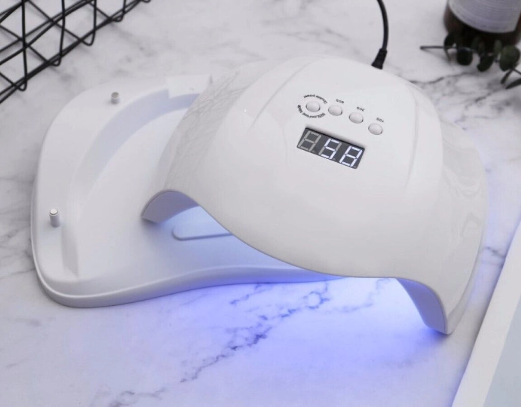Lampada unghie UV 54W fornetto unghie 36 led nail art ricostruzione SUN X