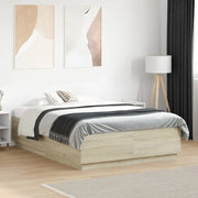 Giroletto-Struttura Letto Rovere Sonoma 120x190 cm in Legno Multistrato 277416