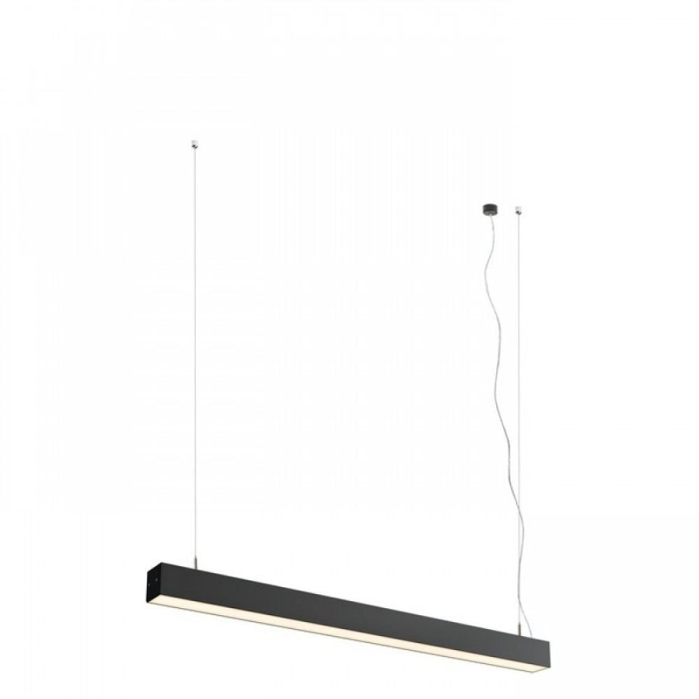 Lampadario LED PESANTE 75 a sospensione nero 230V LED 40W 3000K