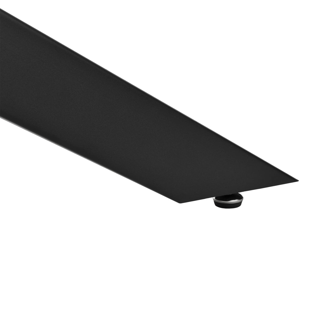 Gamba Centrale 'Oberau' per Tavolo Fai da Te 98 x 58 x 43 cm Acciaio Nero [en.casa]