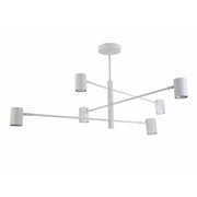 Lampada a sospensione Snow bianca 6xGU10 Light Prestige