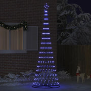 Albero di Natale LED con 355 LED Blu 302,5 cm Metallo