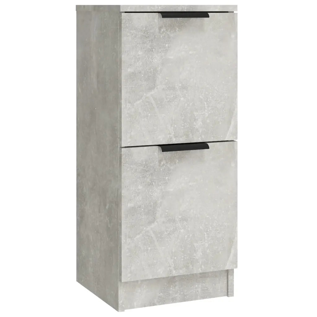 Credenze 3 pz Grigio Cemento in Legno Multistrato 3115847