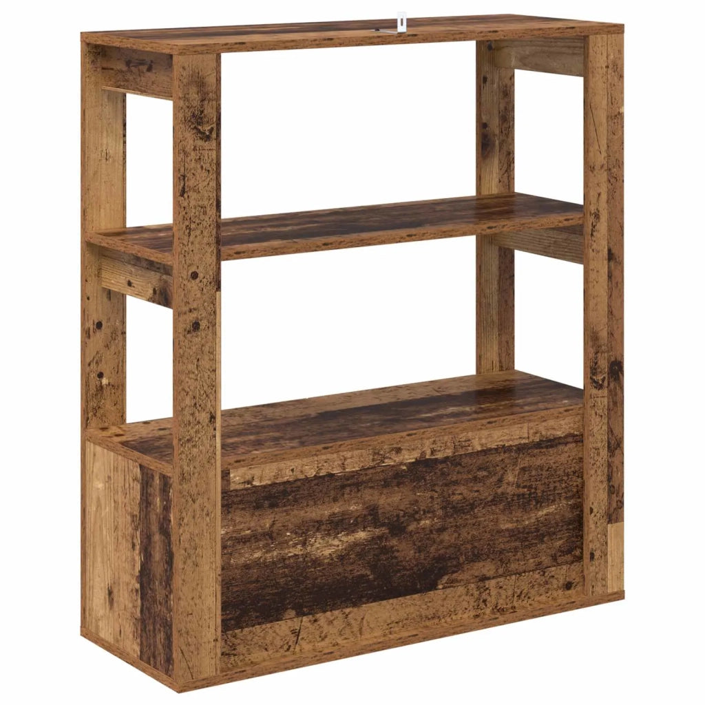 Credenza Legno vecchio 30 x 80 x 90 cm Legno multistrato 881093