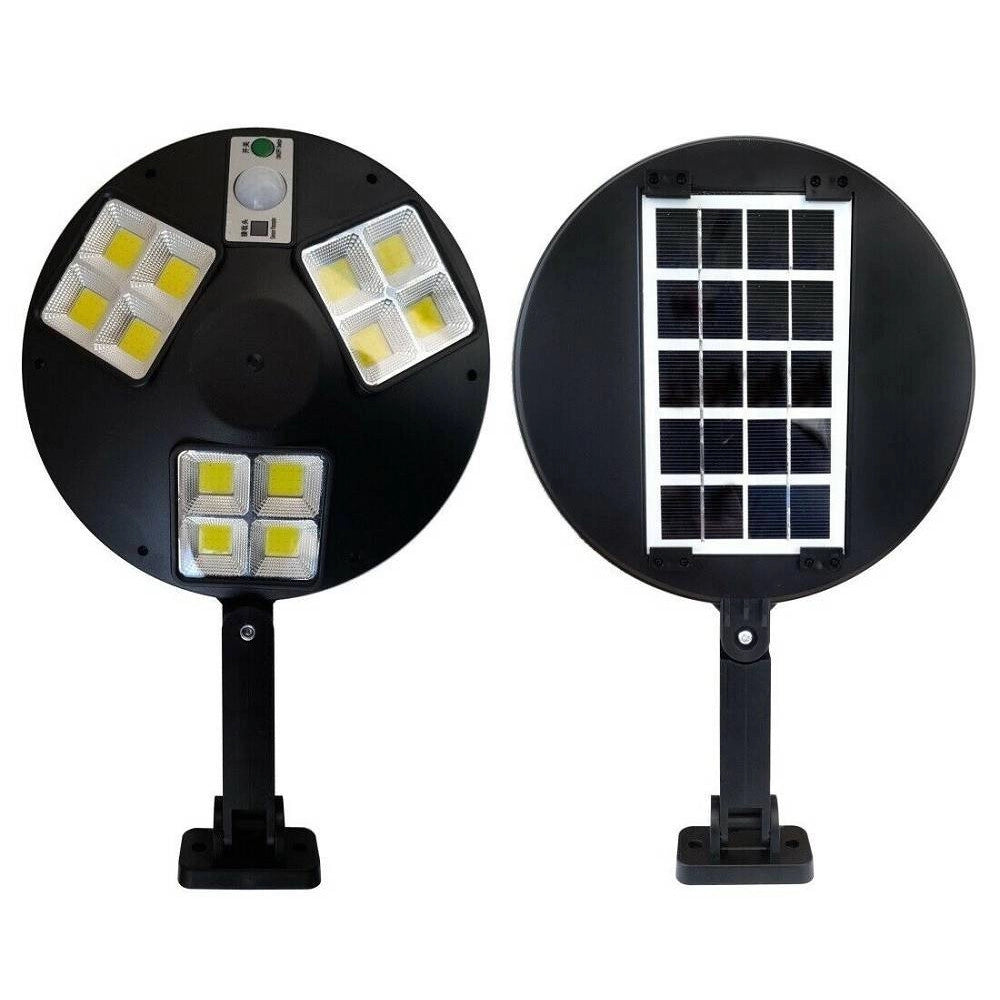 Trade Shop - Faro Led Solare Lampione Con Sensore Di Movimento 144 Led Cob Lf-1758 -