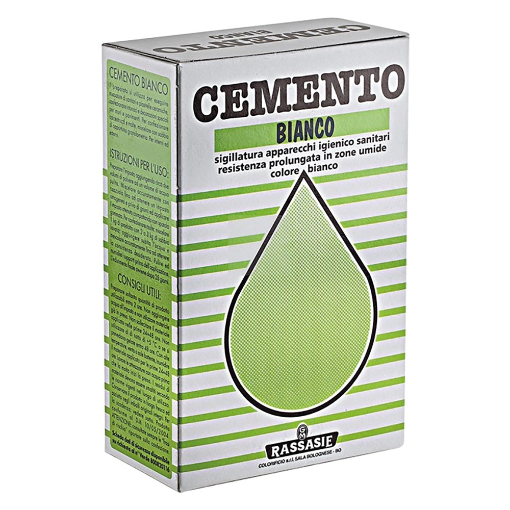 CEMENTO BIANCO IN POLVERE Kg. 5 - busta- 4 pezzi