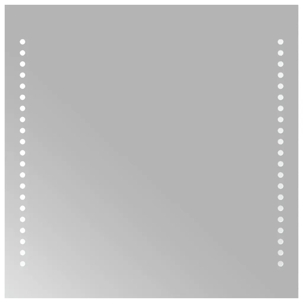 Specchio da Bagno con Luci LED 40x40 cm cod mxl 46746