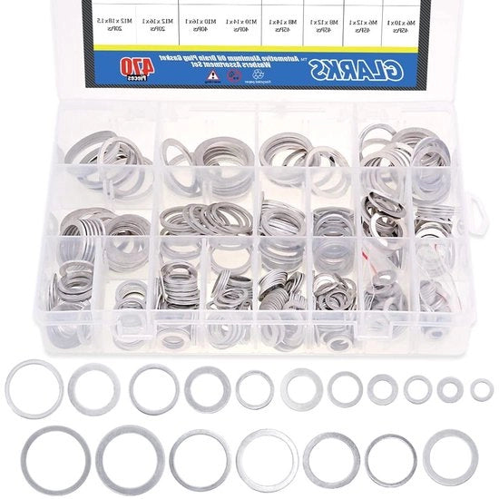 Set di Placche di Scarico Metriche per Lavatrici Assortito da M6 a M24