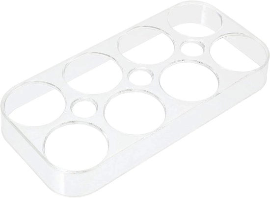 Organizzatore per 8 uova, contenitore per uova di Pasqua, piatto di presentazione per la dispensa.