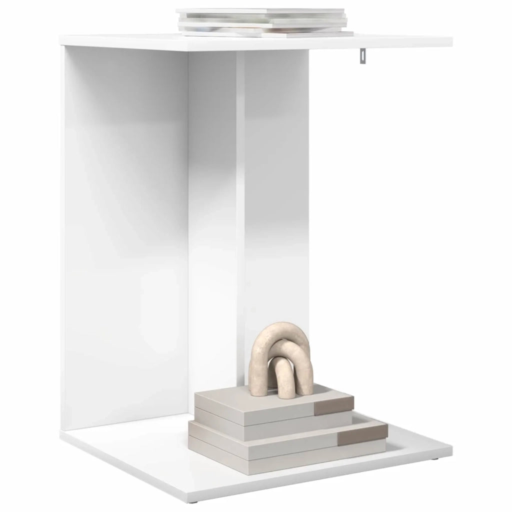 Tavolo laterale Bianco 45 x 40 x 62,5 cm Legno multistrato