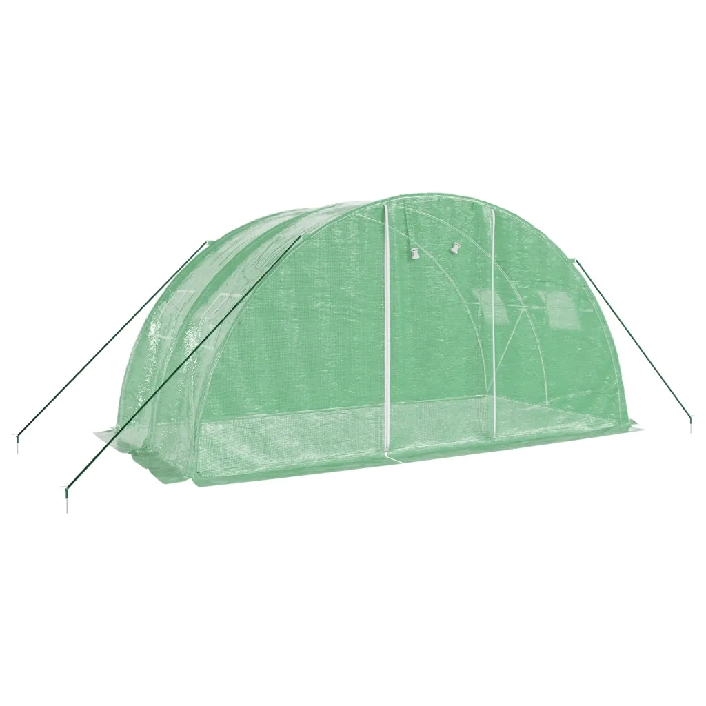 Serra con Telaio in Acciaio Verde 8 mÂ² 4x2x2 mcod mxl 127416