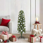 Albero di Natale artificiale con 150 LED Verde 120 cm 3394926