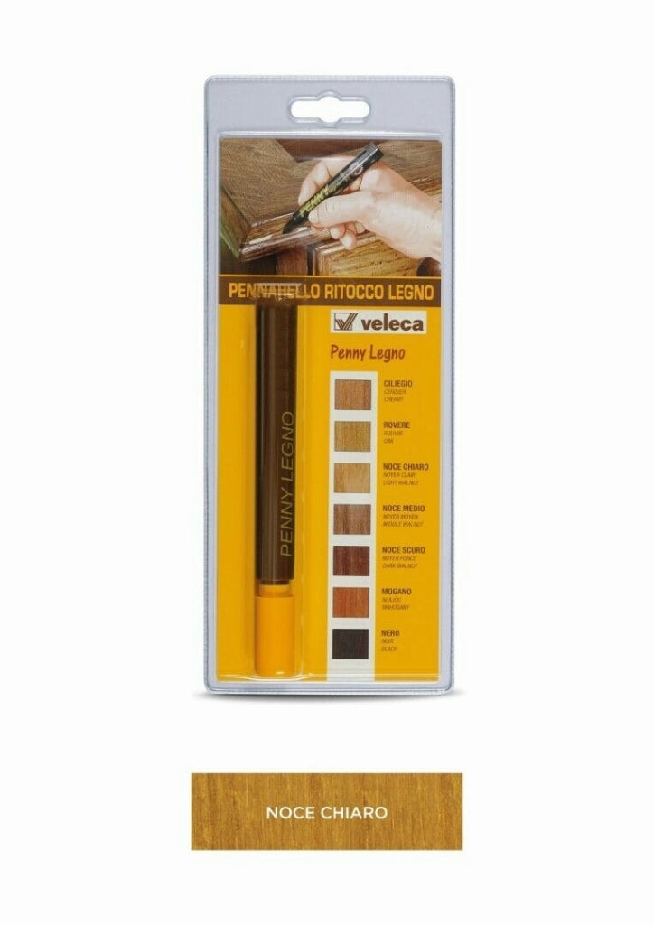 Pennylegno Pennarello Noce Chiaro Set 5 Pezzi - Veleca