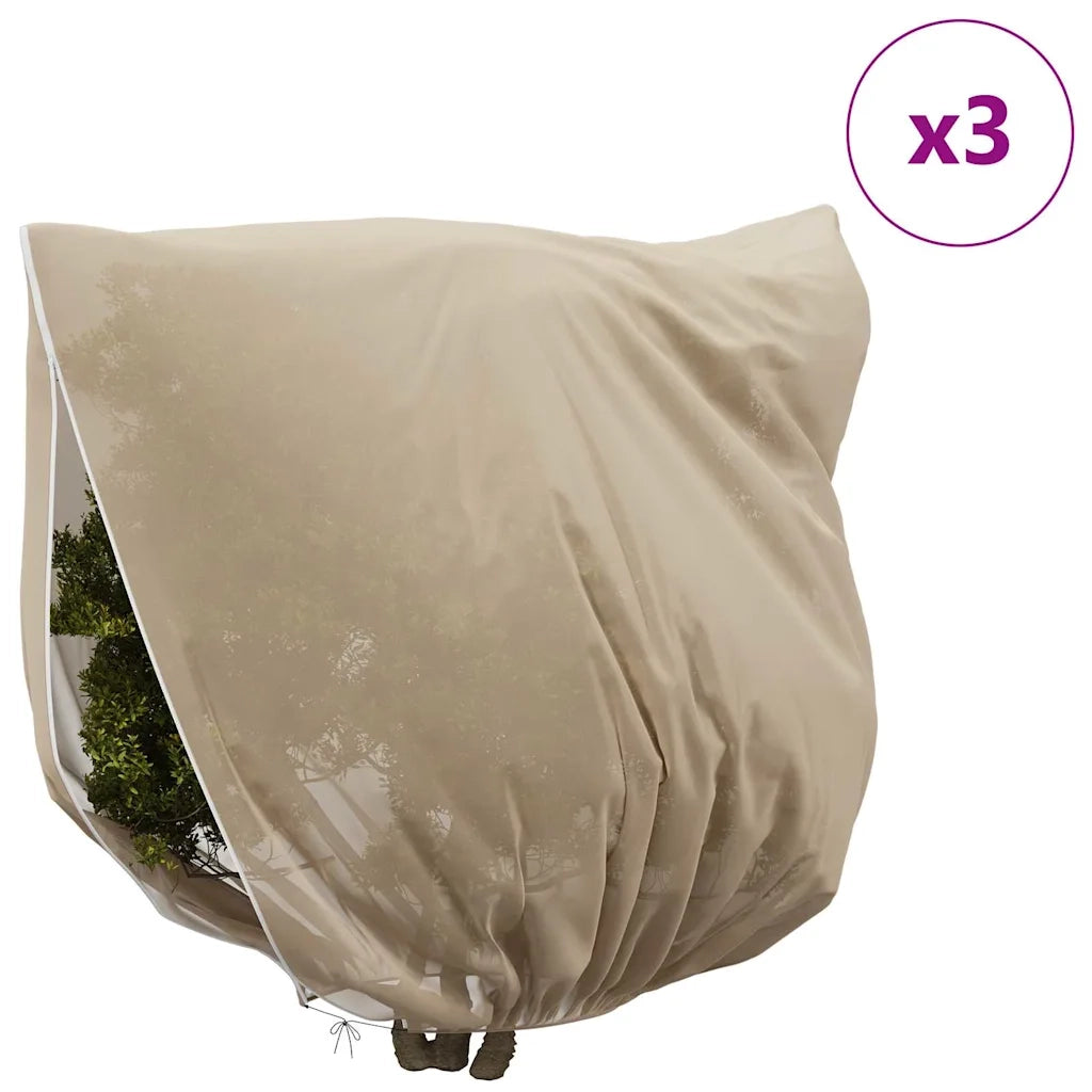 Coperture in Fleece per Protezione Antigelo delle Piante 3 pcs