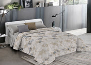 Trapuntino Piumino Estivo Linea Pensieri Delicati Disegno Aerei Colore Beige - Singolo - Beige