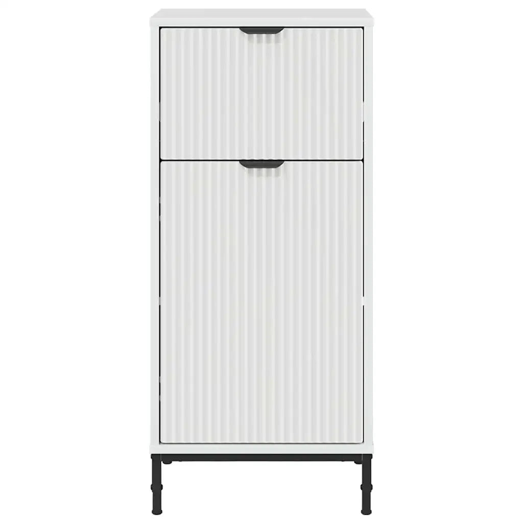 Mobile da Bagno con cassetto con porta Bianco 39,5 x 36 x 88 cm 883394