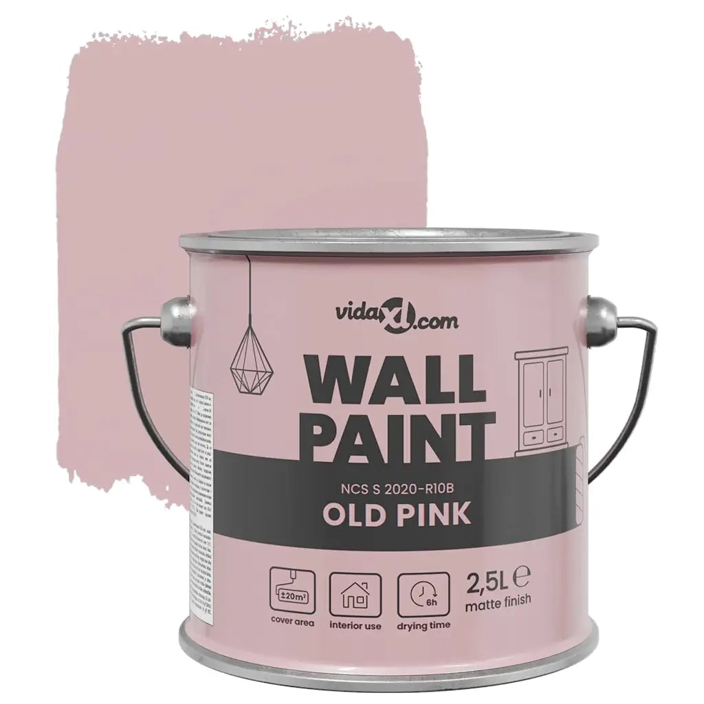 Pittura murale Rosa 2,5 L Stampa da parete CFW2763485