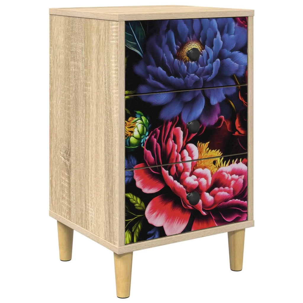 Armadio da Notte KIEL Rovere Sonoma 36 x 33 x 60 cm 8007297