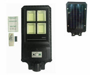 60W Lampione Stradale led Con Pannello Solare Integrato Crepuscolare ip66 - ZENCOCCO