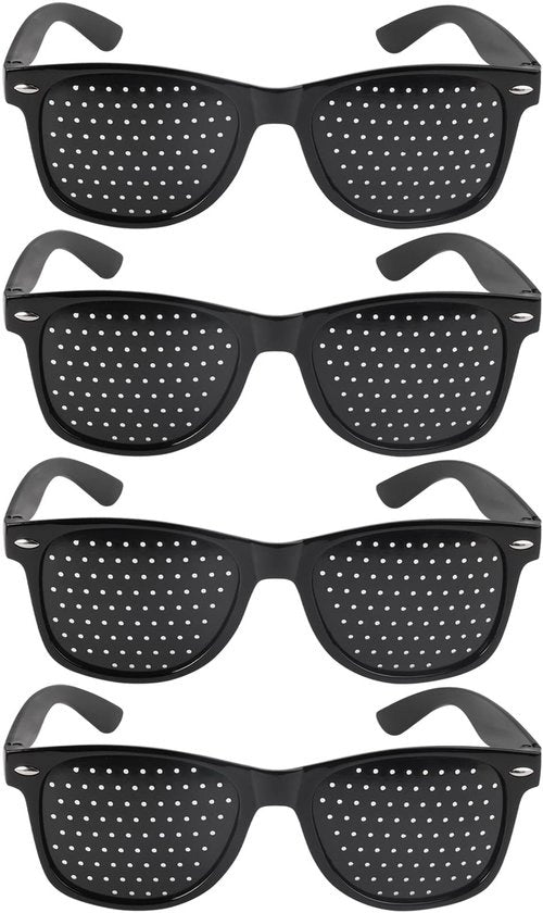 Oogtrainer per Ontspanning - Pinhole/Gaatjesbril - Multidot Galbril - Opvouwbaar - Migliora la Vista