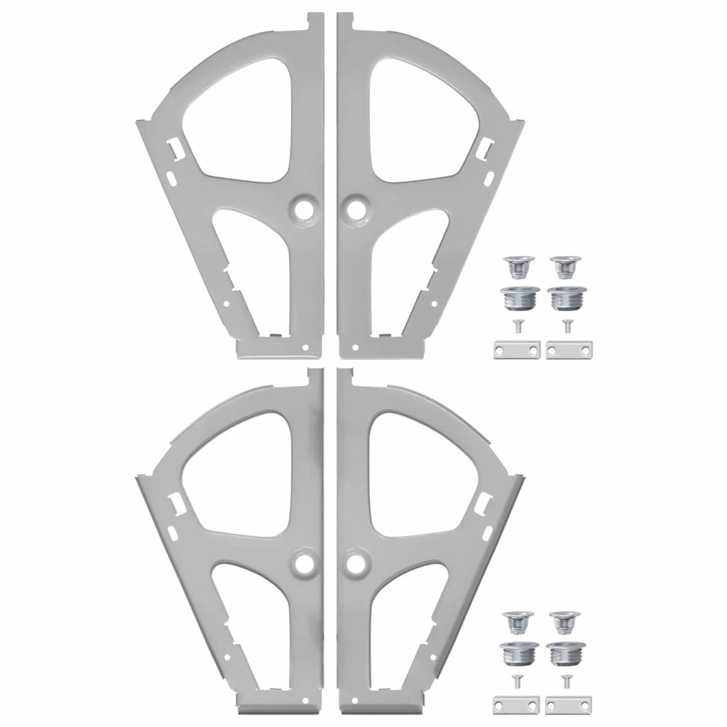 Cerniera per cassetto Flip 2 pcs Argento 235 x 155 x 30 mm 865016