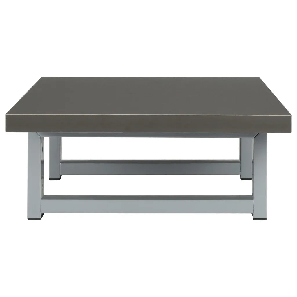 Set Mobili da Bagno 2 pz Ceramica Grigio 279332