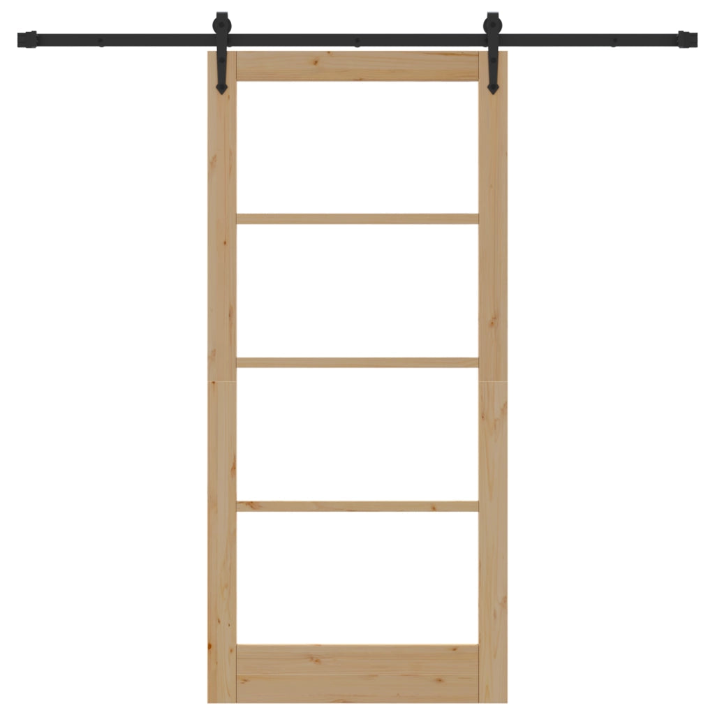 Porta Scorrevole con Set di Ferramenta 'ORKDAL'93x202 cm
