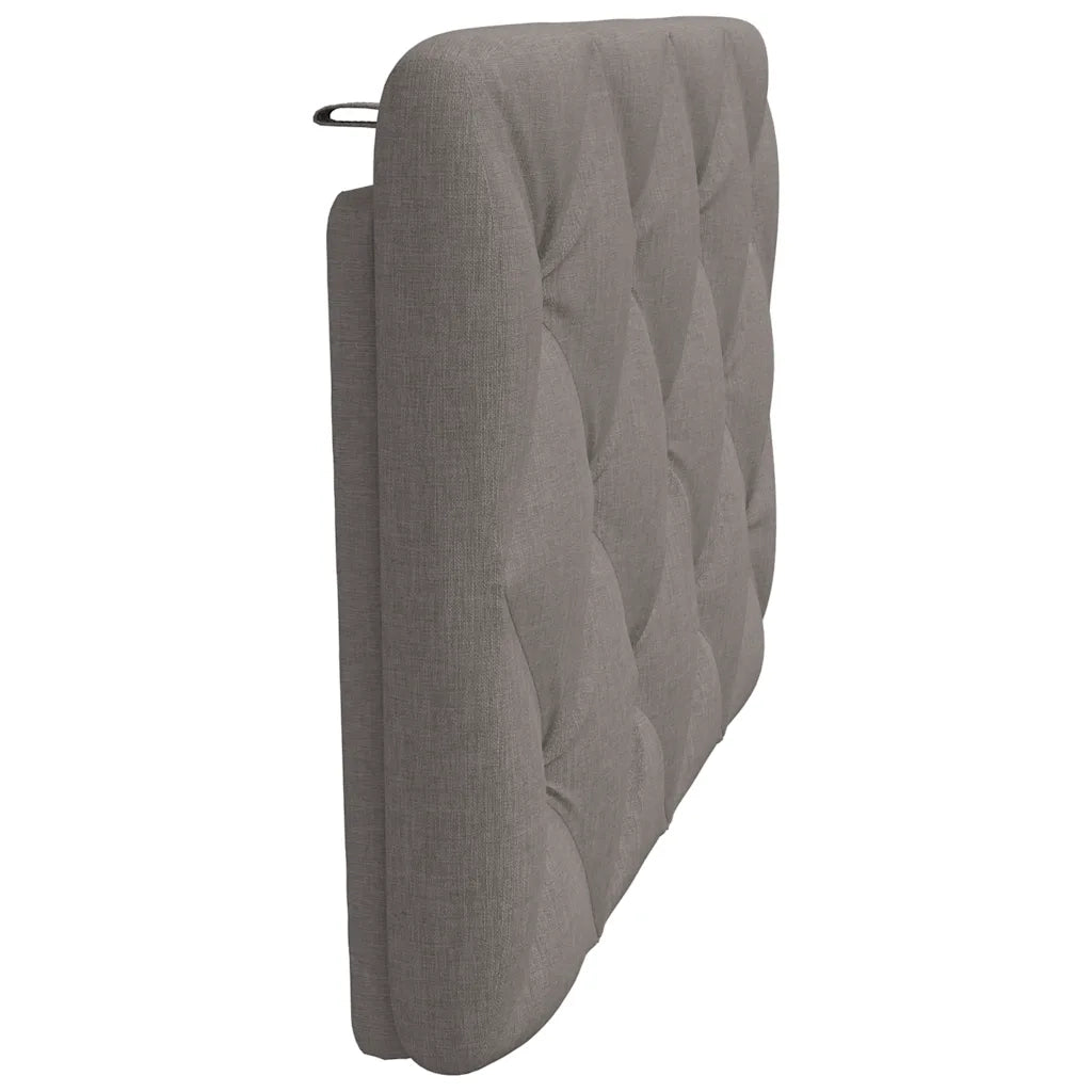 Cuscino Testiera Tortora 90 cm in Tessuto 4019202