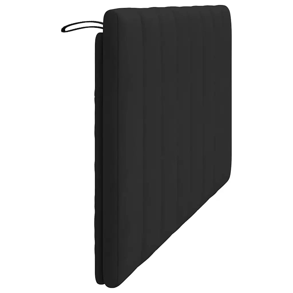 Cuscino Testiera Hanko Nero 160 cm in Velluto CFW6935492