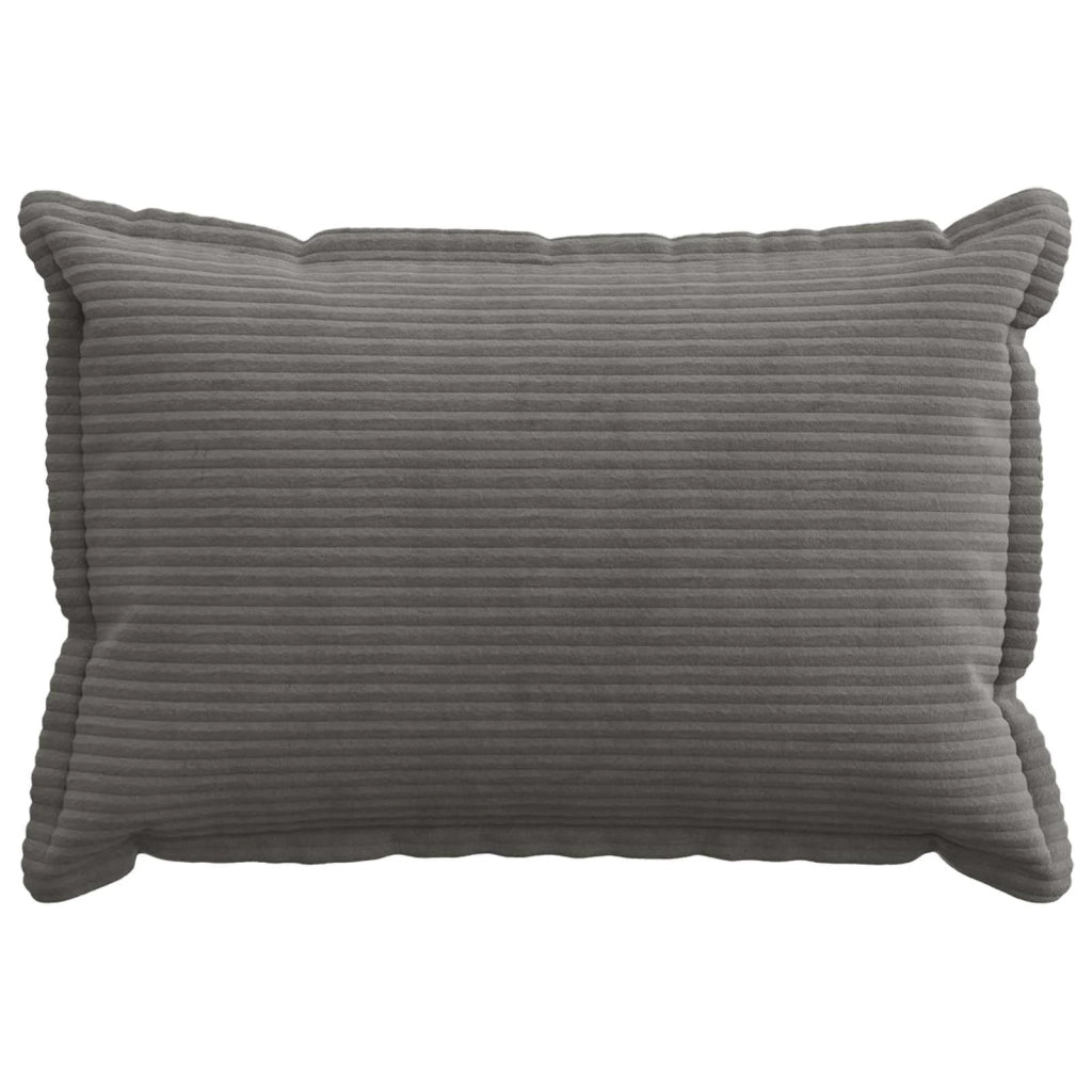 Federa 6 pz HOUTEN Grigio Scuro 50 x 80 cm corduroy 920112