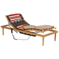 Rete ATP Motorizzata a Doghe 80x190 cm in Faggio Naturale 38 mm Dormidea Crio