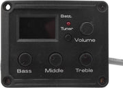 Ukulele - Amplificatore 3 bande EQ - Facile da installare - Chiara - Pickup con schermo LCD - Ideale per musicisti - Formato compatto