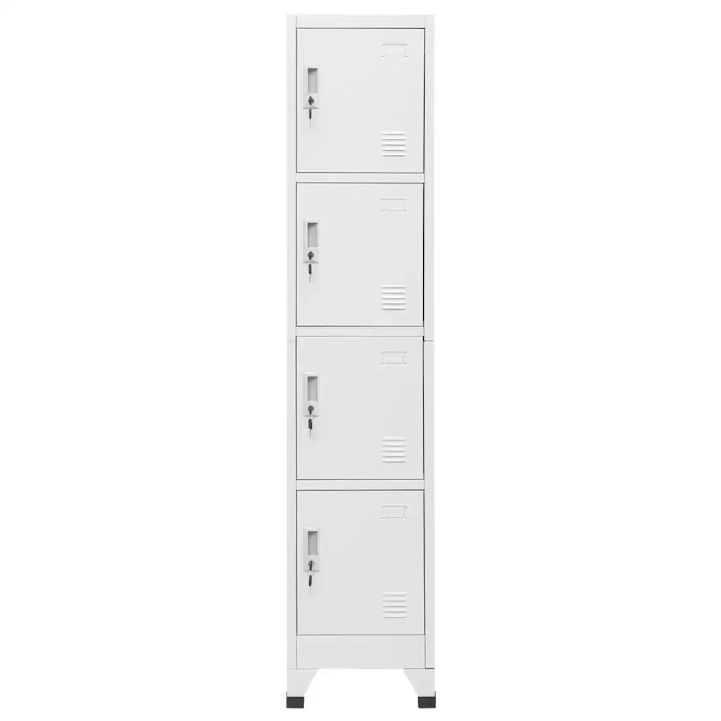 Armadietto a Chiave a 4 Scomparti 38x45x180 cm   cod mxl 53721