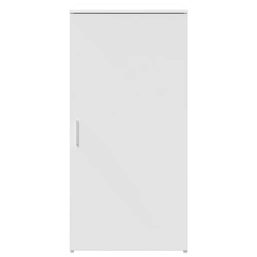 Mobile Portaoggetti Bianco 50x45x103,5 cm in Legno Multistrato 859042