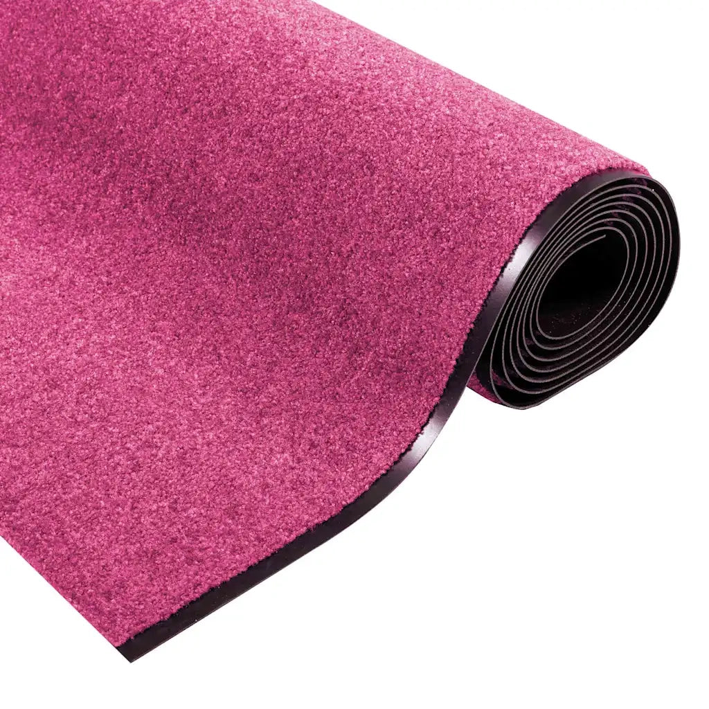 Tappetino Rosa e Nero 120 x 350 cm 100% Poliammide 4100743