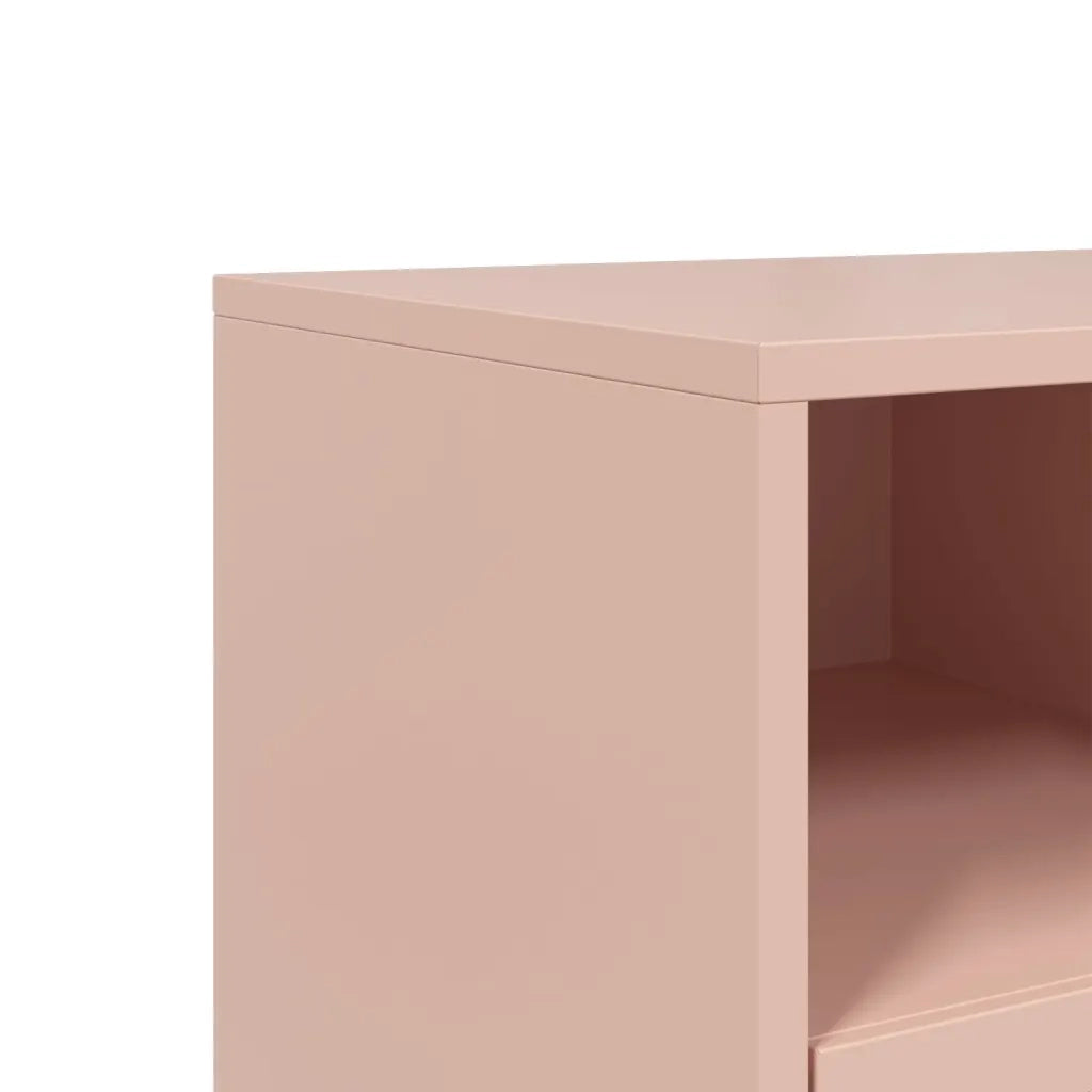 Mobile TV Rosa 68x39x60,5 cm in Acciaio