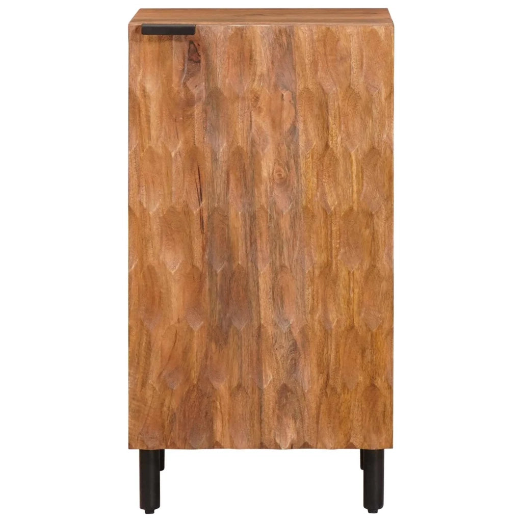 Credenza con porta Finitura Marrone Acacia 40 x 33 x 75 cm 4017924