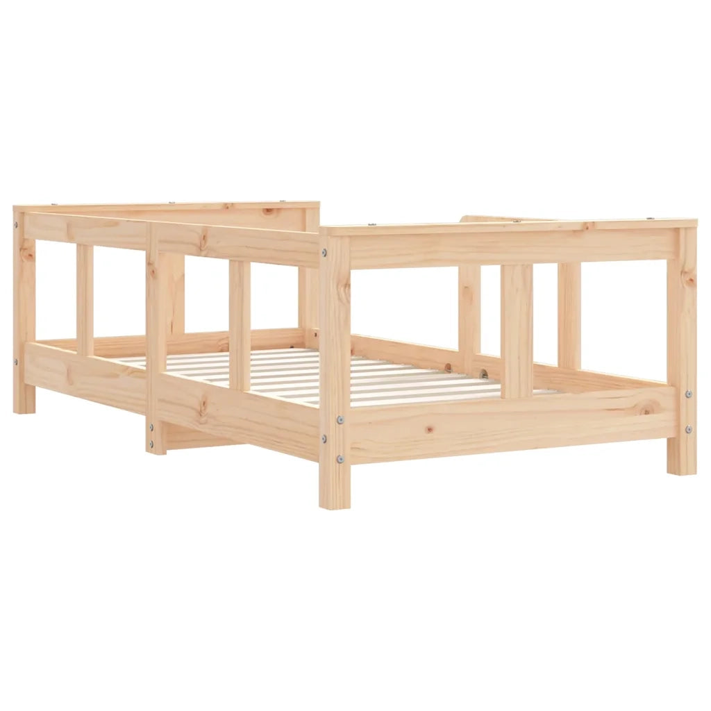 Giroletto per Bambini-Struttura Letto Bambini 70x140 cm in Legno Massello di Pino 766599