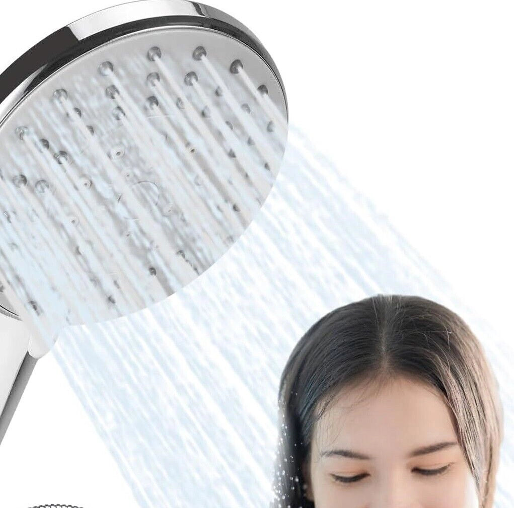 Doccetta con Laccio 2MT Anticalcare Risparmio Idrico del 30% 24CM 3Funzioni
