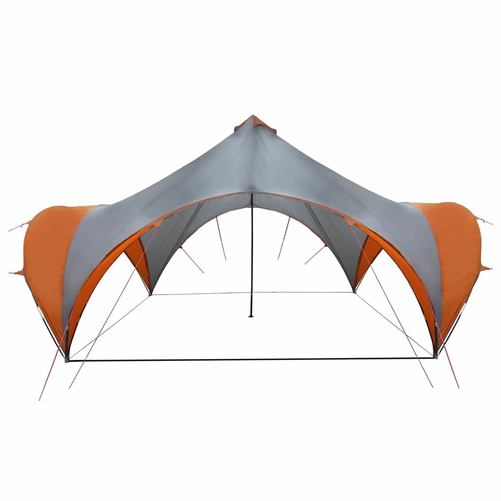 Tenda Party con tetto Grigio e arancione 500 x 500 x 350 cm 42028609