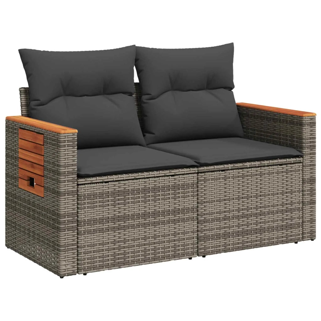 Set di divani 6 pz Grigio e Grigio Scuro 3447670