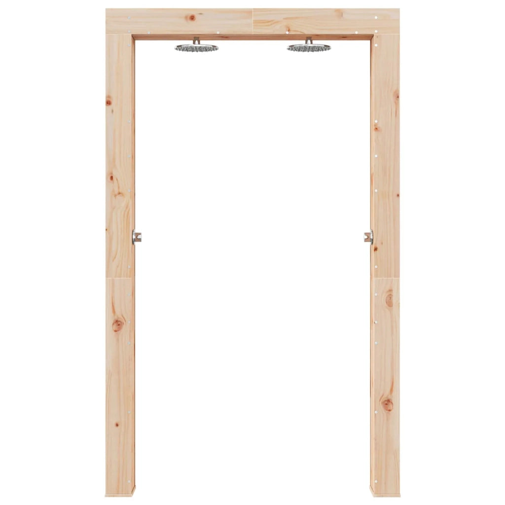 Doccia da esterno Naturale 137 x 23 x 226 cm CFW6020065