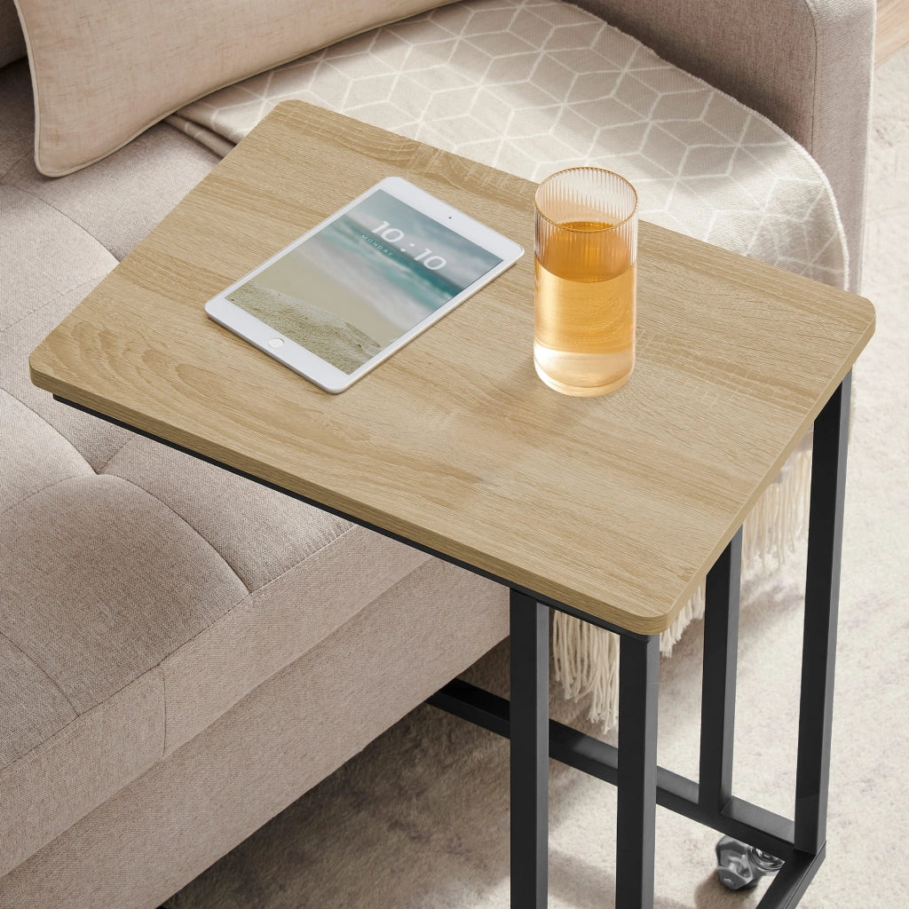 Tavolino da caffè Valora con ruote - Design compatto in rovere Sonoma