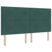 Testiera | Testata Verde Scuro 180 cm Velluto