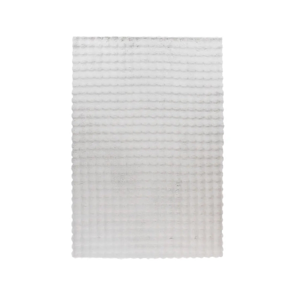 Tappeto 170x120cm, design H008Y colore argento - Comfort ed eleganza per il tuo interno